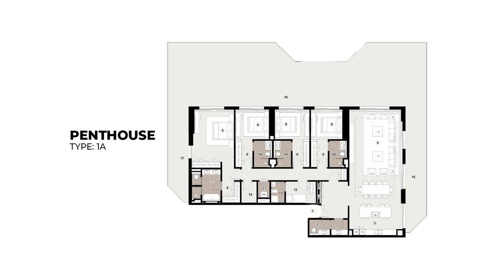 3 BR - 1A